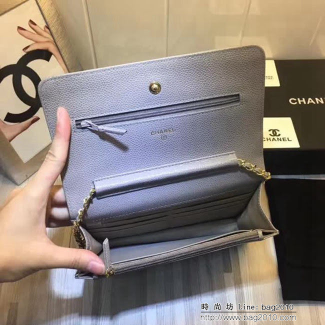 香奈兒CHANEL 007原版球紋WOC單肩斜跨鏈條小包 可作為手包 DSC1386